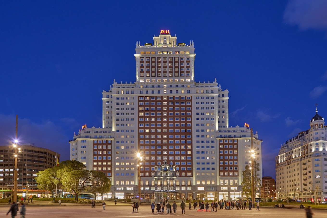 Rooftop Hotel Riu Plaza España